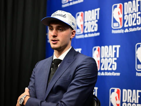Versatile US college teen star Cooper Flagg was selected first overall in the NBA draft on Wednesday by the Dallas Mavericks, where he'll join a star-laden team already touted as a playoff threat next season.