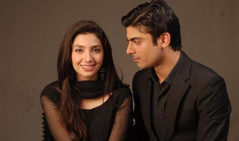 Fawad Khan and Mahira Khan in Humsafar.