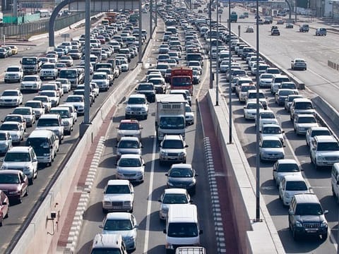 A new survey reveals that 86% of UAE drivers regularly experience traffic jams, with 80% noticing worsening congestion compared to last year. File photo for illustrative purpose only