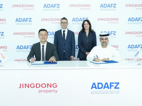 Abu Dhabi Airports and JD.com launch new logistics hub