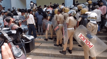 It's action time in Kerala's campuses and on the streets. Is this also about setting the agenda for the next state election?