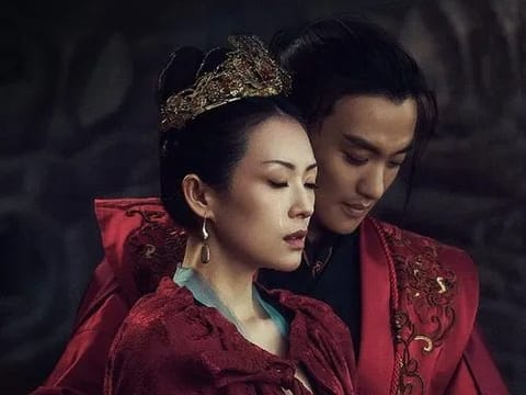 A still from the Rebel Princess: What starts as a political alliance quickly becomes something more.