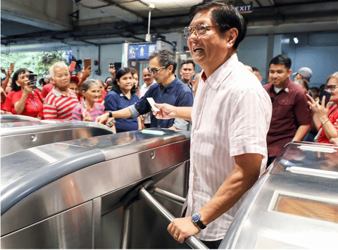 President Ferdinand "Bongbong" Marcos Jr, also known as BBM, said on Wednesday that the move forms part of government efforts to ease the financial burden of commuters, especially those who need it the most.