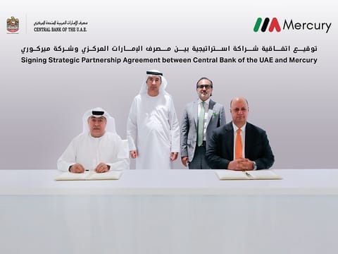 CBUAE and Mercury launch strategic joint venture to strengthen UAE’s national financial market infrastructure