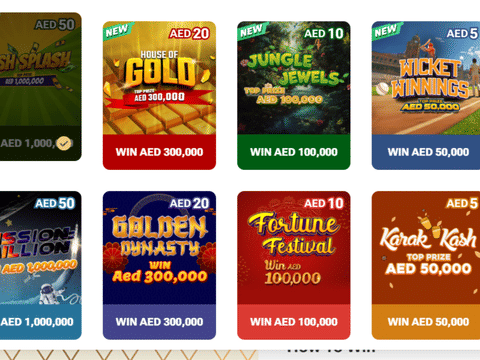 UAE Lottery Scratch Cards: How to win Dh1 million from just Dh50