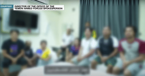 Nine out of 10 merchant mariners captured by the Houthis are Filipinos, a senior Manila official confirmed on Wednesday.