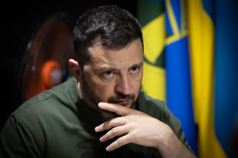 Zelensky said Ukraine was "ready for real decisions that can bring peace" but said it should be a "dignified peace", without giving details.