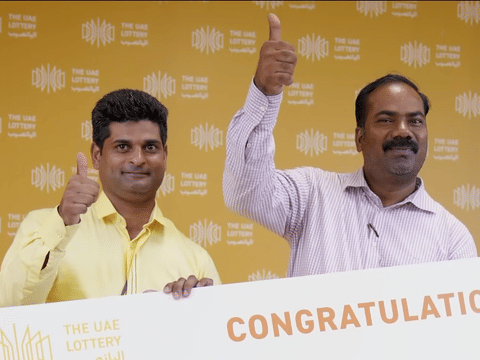 From Dubai to Dh100K: Two Indian expats celebrate win in UAE Lottery