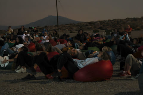 Enthusiasts and stargazers were in for a celestial treat as the annual Perseid meteor shower returns, with a display of "shooting stars" across the night sky during an event hosted by Dubai Astronomy Group at Jebel Jais in Ras Al Khaimah. Photo: Virendra Saklani/Gulf News