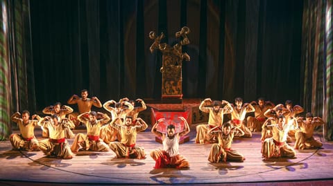 Panchajanya, a popular play by Kolkata-based theatre-group,