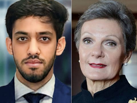 US Judge Loretta Preska (right) sentenced Ishan Wahi (left) to two years in jail in 2023, after Wahi admitted guilt to charges of insider trading at Coinbase filed by the US Securities and Exchanged and Commission. Wahi's prison term, which ends this year, is to be followed by two years of supervised release and he's likely to be deported to India.