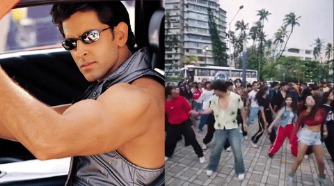 Hrithik Roshan was overwhelmed at the tribute that his fans made for him in Mumbai.