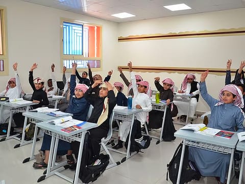 Pupils in 12 education directorates resumed classes today after a two-month summer break.