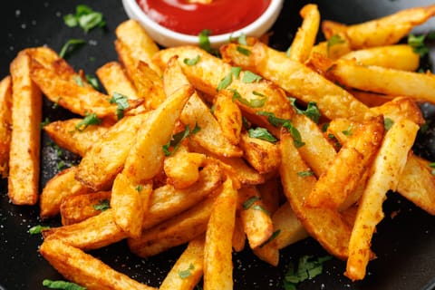So it’s not the potato itself that’s the problem, it’s how we cook it, season it, and (let’s be honest) smother it in extra salt and oil.