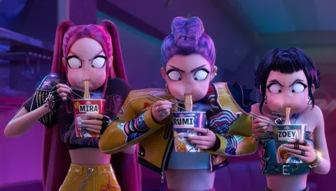 The soundtrack’s lead single, Golden, is dominating the real-world charts, too—holding onto the No. 1 spot on the Billboard Hot 100 for three weeks straight.