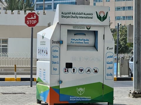 Sharjah Police warn: Theft from charity bins will lead to legal action