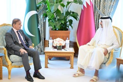 Shehbaz vows Pakistan’s support for Qatar after Israeli strikes on Doha
