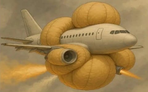 Can giant AI airbags save planes from deadly crashes?
