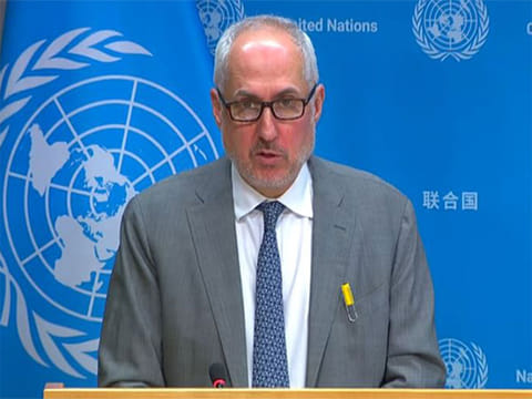 United Nations Spokesperson Stephane Dujarric.