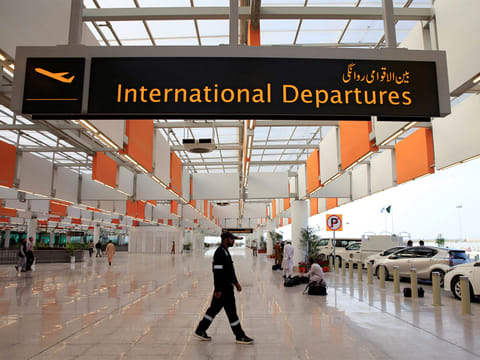 A view of Islamabad International Airport