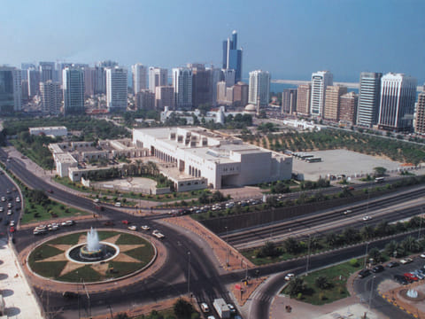 Abu Dhabi’s skyline
