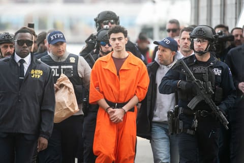 Luigi Mangione Arrives In New York To Face Murder Charges In CEO Death