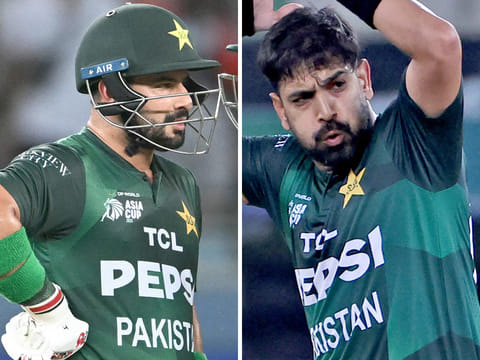Sahibzada Farhan and Haris Rauf