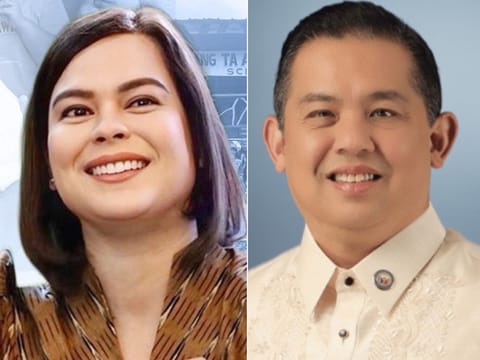 Philippine Vice President Sara Duterte and former House Speaker Martin Romualdez.jpg