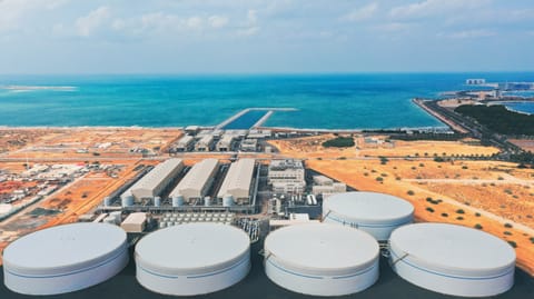 The Dh1 billion contract was awarded to NMDC Infra and Lantania Aguas.