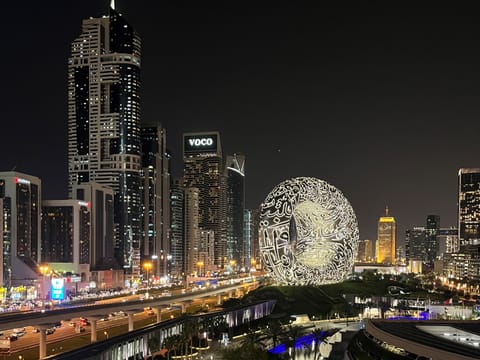 Go for a leisurely sit-down meal or hop around for a DIY global tasting tour. Want something familiar? Grab a burger at Dubai airport.