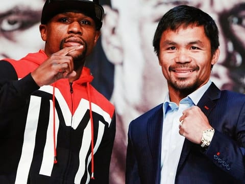 Rematch underway for Pacqiao vs Mayweateher II: reports