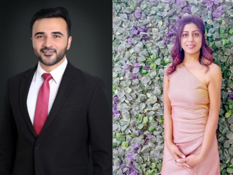 That feeling of relief and permanence is echoed by others who’ve long called the UAE home. Left: Abdul Karim Hanif, Right: Namita Thakkar.