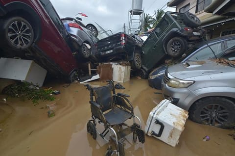 In the worst-hit region of central Philippines, the province of Cebu reported the largest share of casualties.