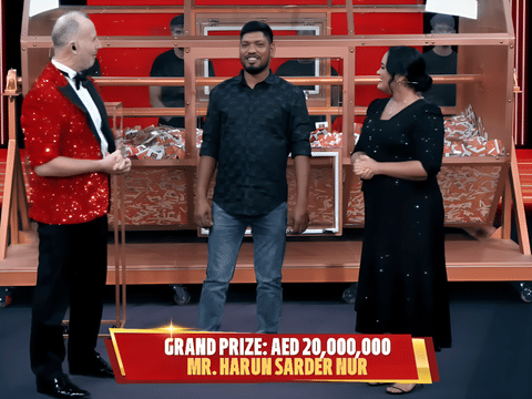 Lucky in 6 months, Bangladeshi driver in Sharjah wins Dh20 million in Big Ticket