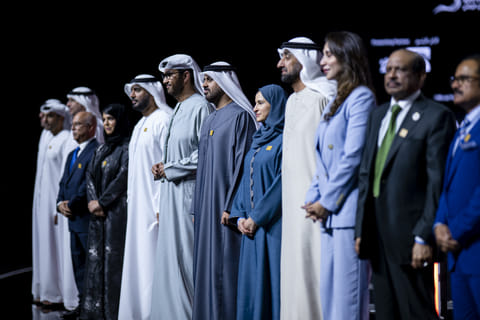Theyab bin Mohamed bin Zayed Al Nahyan witnesses the launch of the ‘Walk to Mars’ Initiative