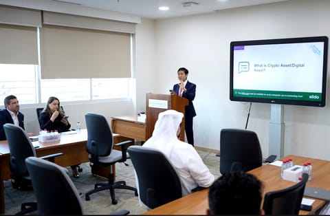 The workshop was presented by Joseph Lee, a professor at the University of Manchester in the UK.