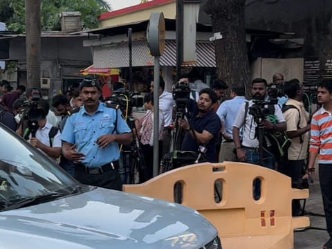 A look at the local paparazzi stationed outside Mumbai hospital treating Dharmendra