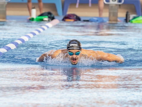 How 17-year-old Hussein Shawky made history for UAE swimming