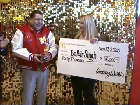Red carpet and $40K cheque: Indian-origin worker’s 40-year journey at McDonald’s