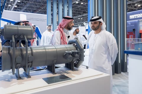 Mansoor bin Mohammed opens 46th edition of Big 5 Global, one of the world’s leading gatherings for experts and specialists in urban development, construction, geospatial management and facilities management.