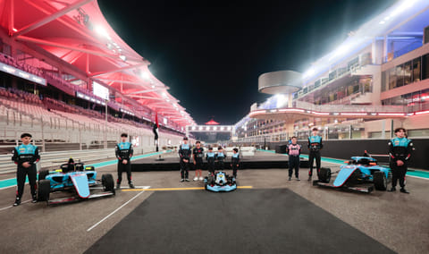 Yas Heat Racing unveils All-Emirati karting team for new season