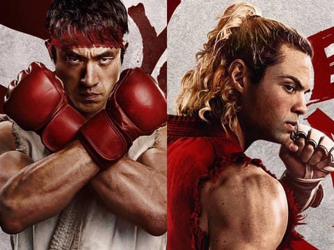 Andrew Koji (left) and Noah Centineo as fan favirites Ryu and Ken.