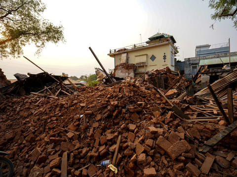 Representative image: Although Yangon is relatively far from the fault trace, it still suffers from significant risk due to its dense population. File photo.