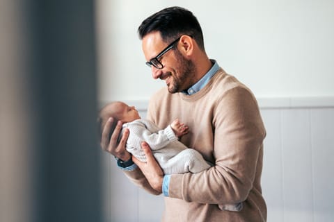 In simple words, it’s the intense worry and stress that many men experience, as they adjust to becoming a father,