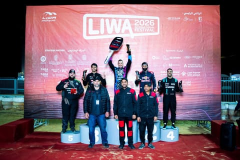 Emirati teen Khalifa Alfalasi shines at Liwa drift race