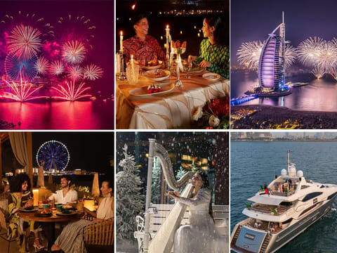 Experience New Year’s Eve in Dubai with breathtaking fireworks and gourmet dining.