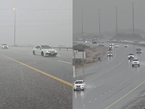 UAE weather update: Heavy rain in Ras Al Khaimah, parts of Dubai and Fujairah