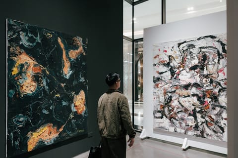 Lebanese Artist's Canvas of Resilience and Hope