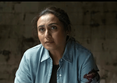 Rani Mukeri in action in 'Mardaani 3'