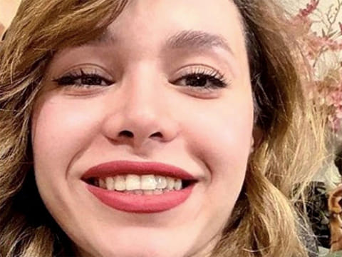 Rubina Aminian, a textile and fashion design student at Tehran’s Shariati College, was killed on Thursday after leaving her university to join a protest in the capital, according to the Norway-based Iran Human Rights group.